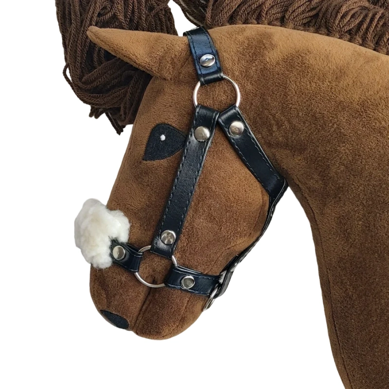 Kantar skórzany z futerkiem A3 Hobby Horse