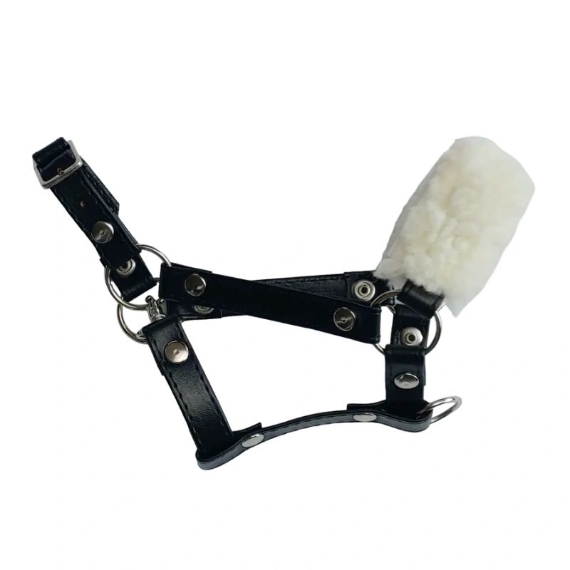 Kantar skórzany z futerkiem A3 Hobby Horse