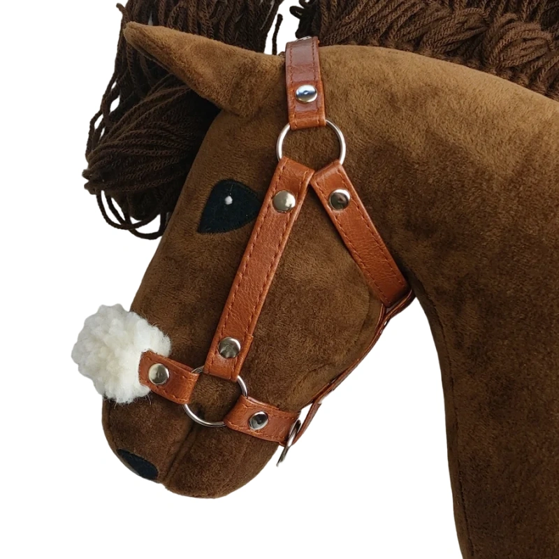 Kantar skórzany z futerkiem A3 Hobby Horse
