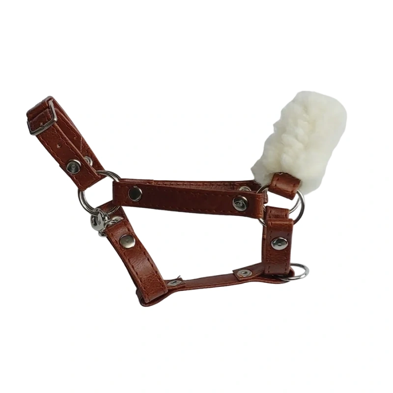 Kantar skórzany z futerkiem A3 Hobby Horse