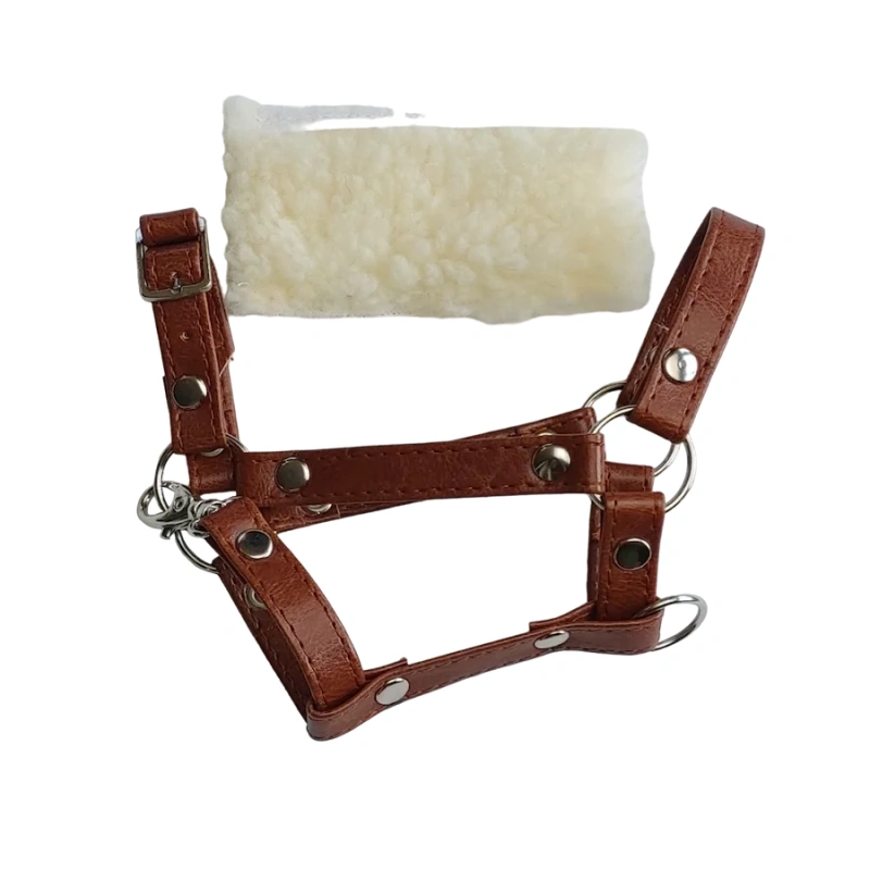 Kantar skórzany z futerkiem A3 Hobby Horse