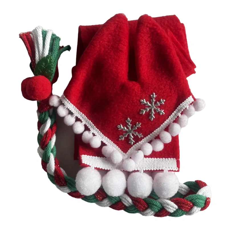 Zestaw Świąteczny Nauszniki/Cordeo/Szalik dla Hobby Horse A4