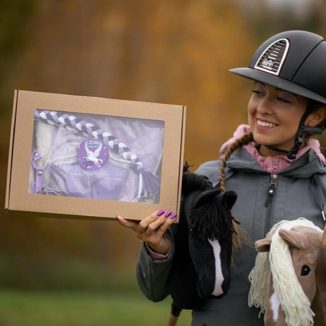 Kamijami Zestaw Osprzętu Hobby Horse - Fioletowy - A3 lub A4