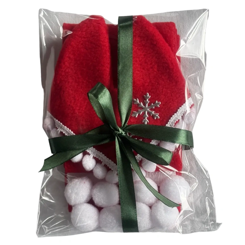 Zestaw Świąteczny (A3) Nauszniki + Szalik dla Hobby Horse 