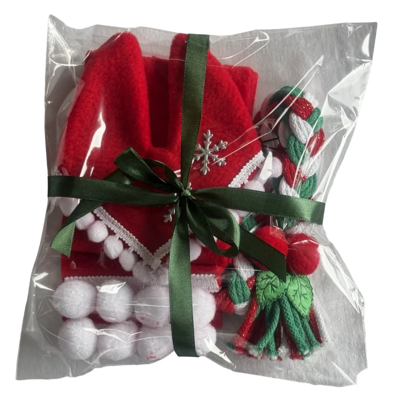 Zestaw Świąteczny (A3)  Nauszniki/Cordeo/Szalik dla Hobby Horse 