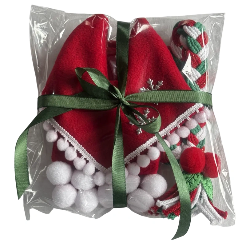 Zestaw Świąteczny (A3)  Nauszniki/Cordeo/Szalik dla Hobby Horse 