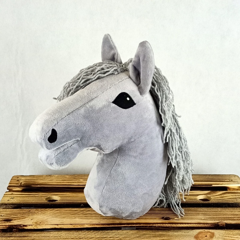 Hobby Horse  Myszatek Szary - Mały (Koń na kiju) A4