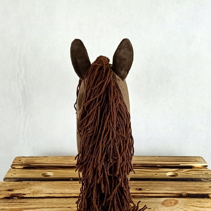 Hobby Horse  Gniadek Brązowy - Mały (Koń na kiju) A4