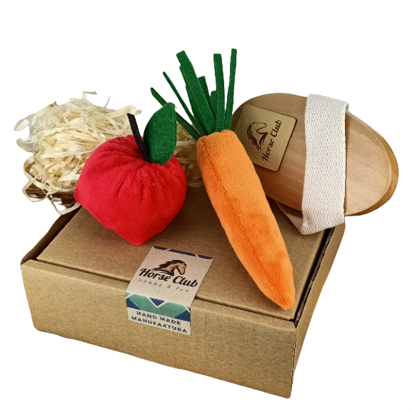 Smaczki + Szczotka dla Hobby Horse Zestaw 