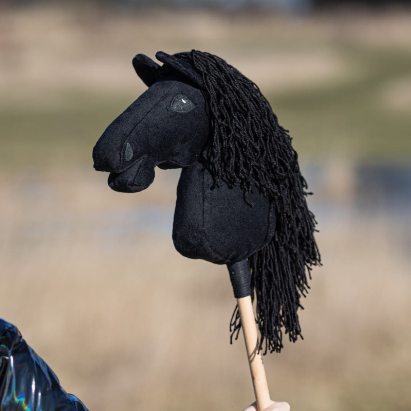 Hobby Horse  Karek Czarny - Mały (Koń na kiju) A4
