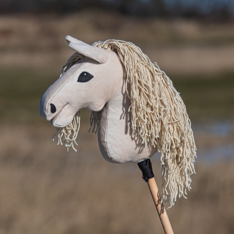 Hobby Horse  Izabel Beżowy - Mały (Koń na kiju) A4