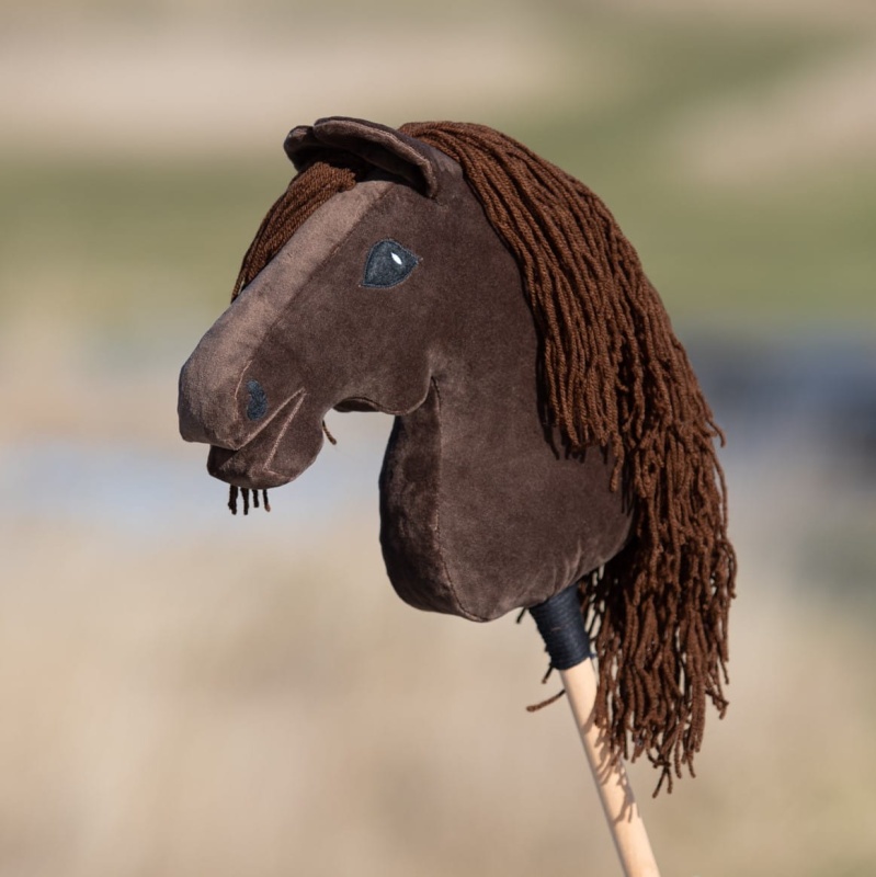 Hobby Horse  Gniadek Brązowy - Mały (Koń na kiju) A4