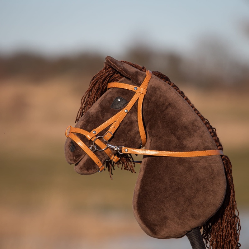 Hobby Horse  Brązowy - Duży  (Koń na kiju) A3