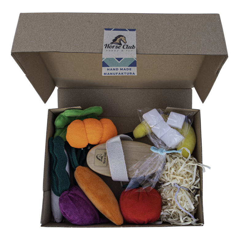 Smaczki + Szczotka Zestaw XL dla Hobby Horse 