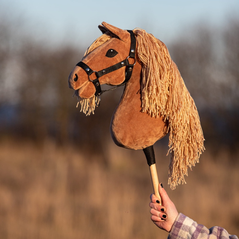 Hobby Horse  Kasztanowaty - Duży (Koń na kiju) A3