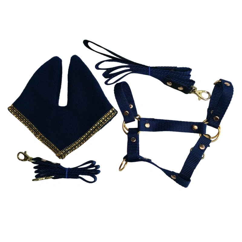 Zestaw Kantar + Nauszniki + Wodze + Uwiąz (A3)